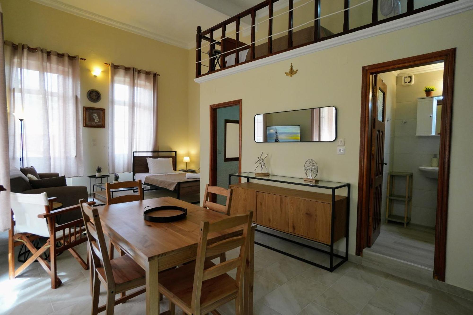 Stone Living Symi Central Apartments Екстер'єр фото